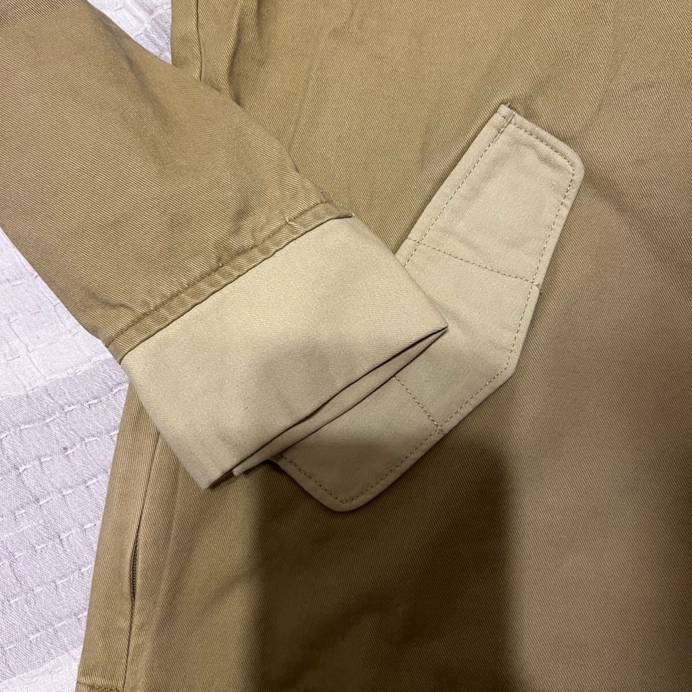 Burton Beige Pullover Jacket Medium - image 5